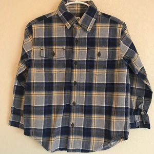 Janie and Jack Plaid Shirt Flannel